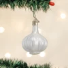 Old World Christmas Blown Glass Garlic Bulb Ornament -Glitter Shop image 100