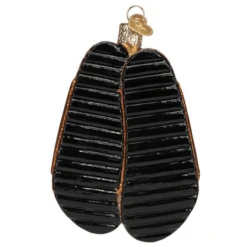 Old World Christmas Blown Glass Sandals Ornament -Glitter Shop image 102 1