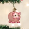 Piggy Bank Ornament Old World Christmas -Glitter Shop image 102 6