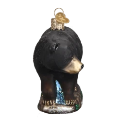 Black Bear Ornament Old World Christmas 7 Black Bear Ornament Old World Christmas -Glitter Shop image 103 6