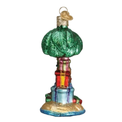 Old World Christmas Blown Glass Christmas Palm Tree Ornament -Glitter Shop image 104 3