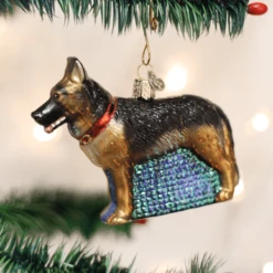 German Shepherd Ornament Old World Christmas