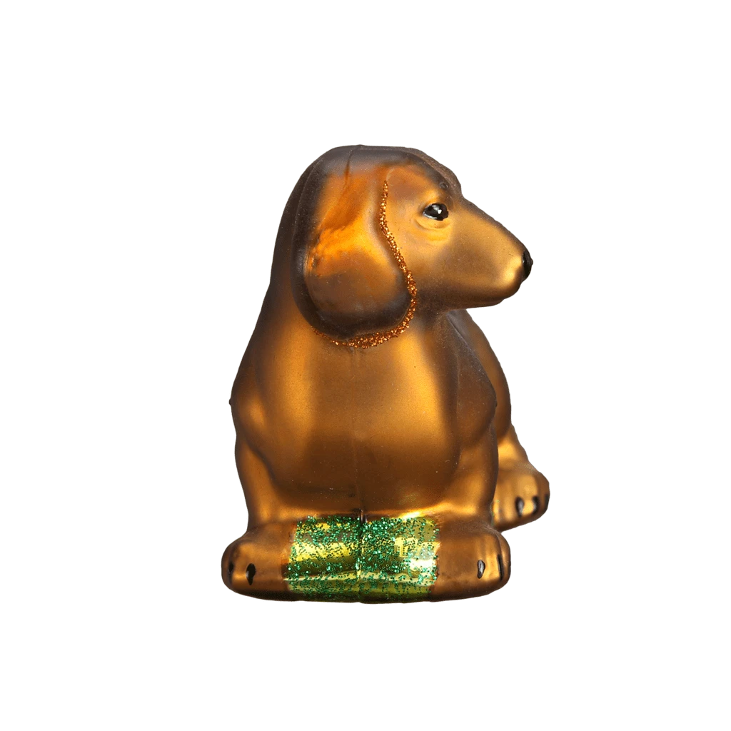 Dachshund Ornament Old World Christmas 4 Dachshund Ornament Old World Christmas - Image 2