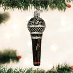 Microphone Ornament Old World Christmas