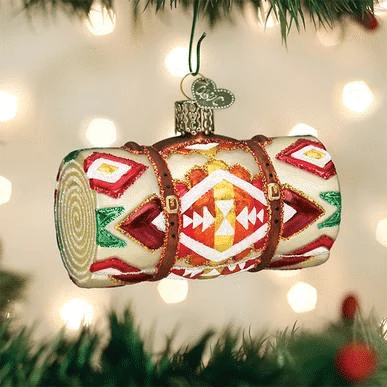 Old World Christmas Blown Glass Mango Ornament 4 Old World Christmas Blown Glass Mango Ornament - Image 2