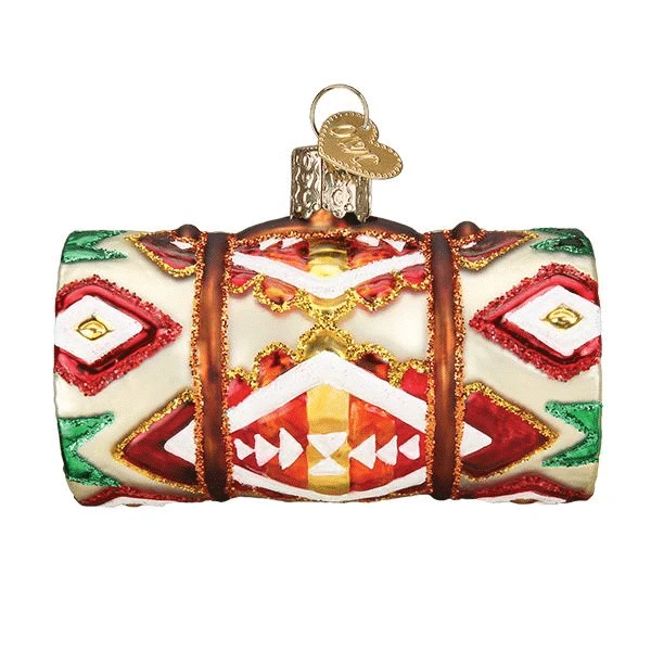 Old World Christmas Blown Glass Mango Ornament 5 Old World Christmas Blown Glass Mango Ornament - Image 3