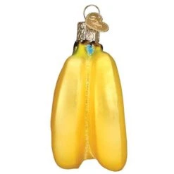 Old World Christmas Blown Glass Bunch Of Bananas Ornament -Glitter Shop image 140