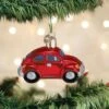 Red Buggy Ornament Old World Christmas -Glitter Shop image 156 3