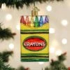 Old World Christmas Blown Glass Box Of Crayons Ornament -Glitter Shop image 172