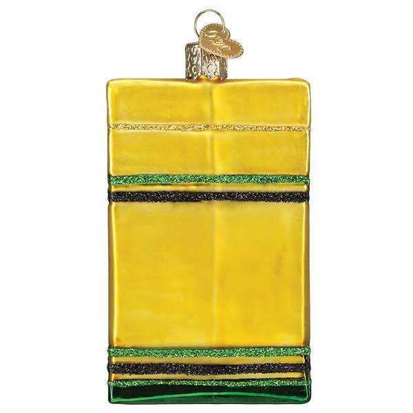 Old World Christmas Blown Glass Box Of Crayons Ornament 4 Old World Christmas Blown Glass Box Of Crayons Ornament - Image 2