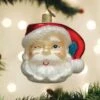 Santa Mug Ornament Old World Christmas -Glitter Shop image 179 2