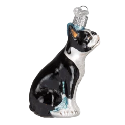 Boston Terrier Ornament Old World Christmas -Glitter Shop image 19 7