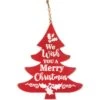 Tree Wish Merry Christmas Wall Decor -Glitter Shop image 19 9