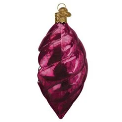 Orchid Reflection Ornament Old World Christmas -Glitter Shop image 204 2