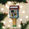 Old World Christmas Blown Glass Little Library Ornament -Glitter Shop image 217