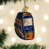 Welding Helmet Ornament Old World Christmas -Glitter Shop image 231 2