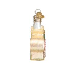 Old World Christmas Blown Glass Believe Ornament 7 Old World Christmas Blown Glass Believe Ornament -Glitter Shop image 234 1