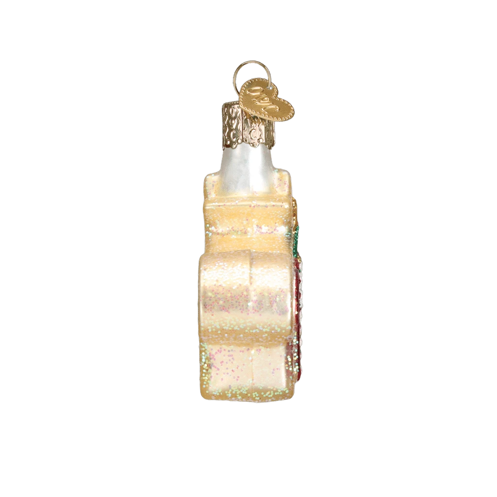 Old World Christmas Blown Glass Believe Ornament 5 Old World Christmas Blown Glass Believe Ornament - Image 3