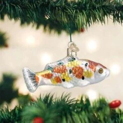 Koi Yellow Spots Ornament Old World Christmas