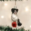 Border Collie Ornament Old World Christmas -Glitter Shop image 25 9