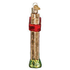 Old World Christmas Blown Glass Realty Sign Ornament 7 Old World Christmas Blown Glass Realty Sign Ornament -Glitter Shop image 268 1