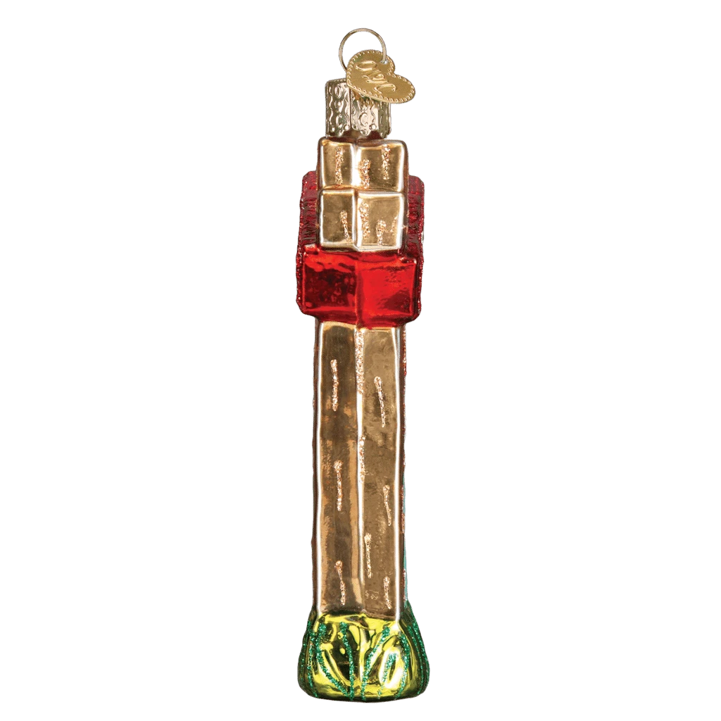 Old World Christmas Blown Glass Realty Sign Ornament 5 Old World Christmas Blown Glass Realty Sign Ornament - Image 3