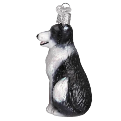 Border Collie Ornament Old World Christmas 7 Border Collie Ornament Old World Christmas -Glitter Shop image 27 10