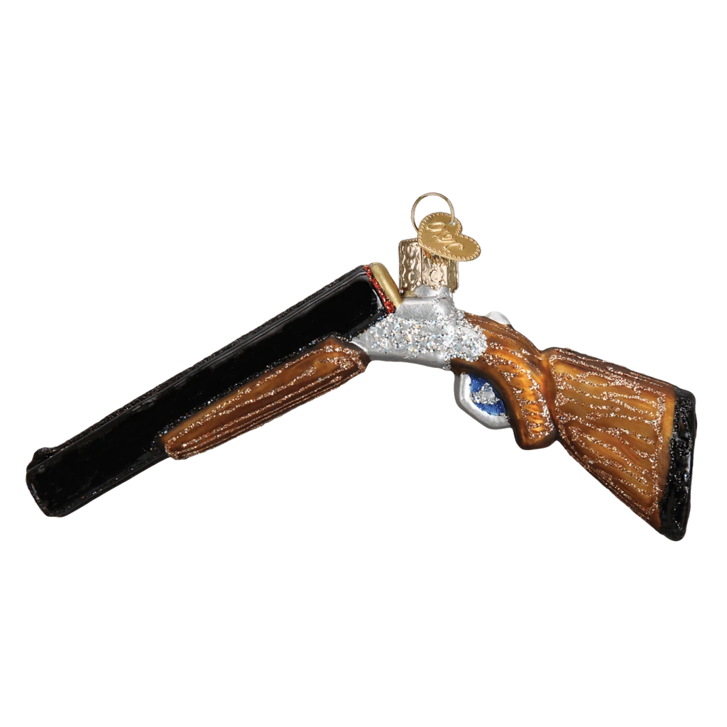 Old World Christmas Blown Glass Shotgun Ornament 4 Old World Christmas Blown Glass Shotgun Ornament - Image 2