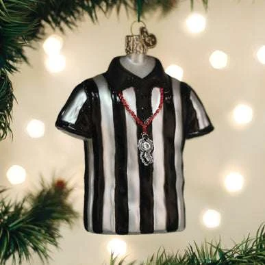 Referee Shirt Ornament Old World Christmas 3 Referee Shirt Ornament Old World Christmas