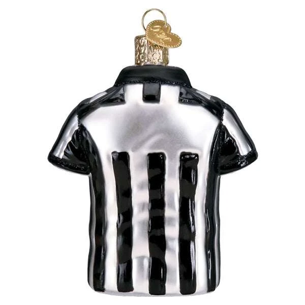 Referee Shirt Ornament Old World Christmas 4 Referee Shirt Ornament Old World Christmas - Image 2