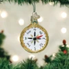 Old World Christmas Blown Glass Compass Ornament -Glitter Shop image 283