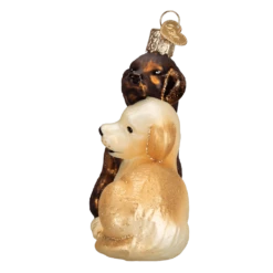 Puppy Love Ornament Old World Christmas -Glitter Shop image 30 12