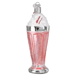 Old World Christmas Blown Glass Milkshake Ornament 7 Old World Christmas Blown Glass Milkshake Ornament -Glitter Shop image 31 1