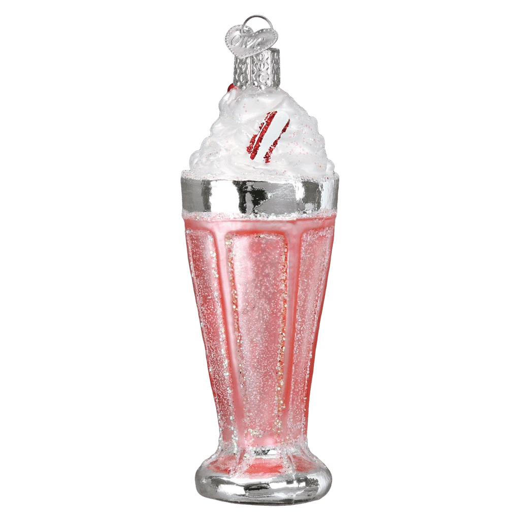 Old World Christmas Blown Glass Milkshake Ornament 5 Old World Christmas Blown Glass Milkshake Ornament - Image 3