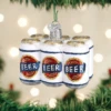 Old World Christmas Blown Glass Six Pack Of Beer Ornament -Glitter Shop image 32