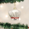 Old World Christmas Blown Glass Chef's Hat Ornament