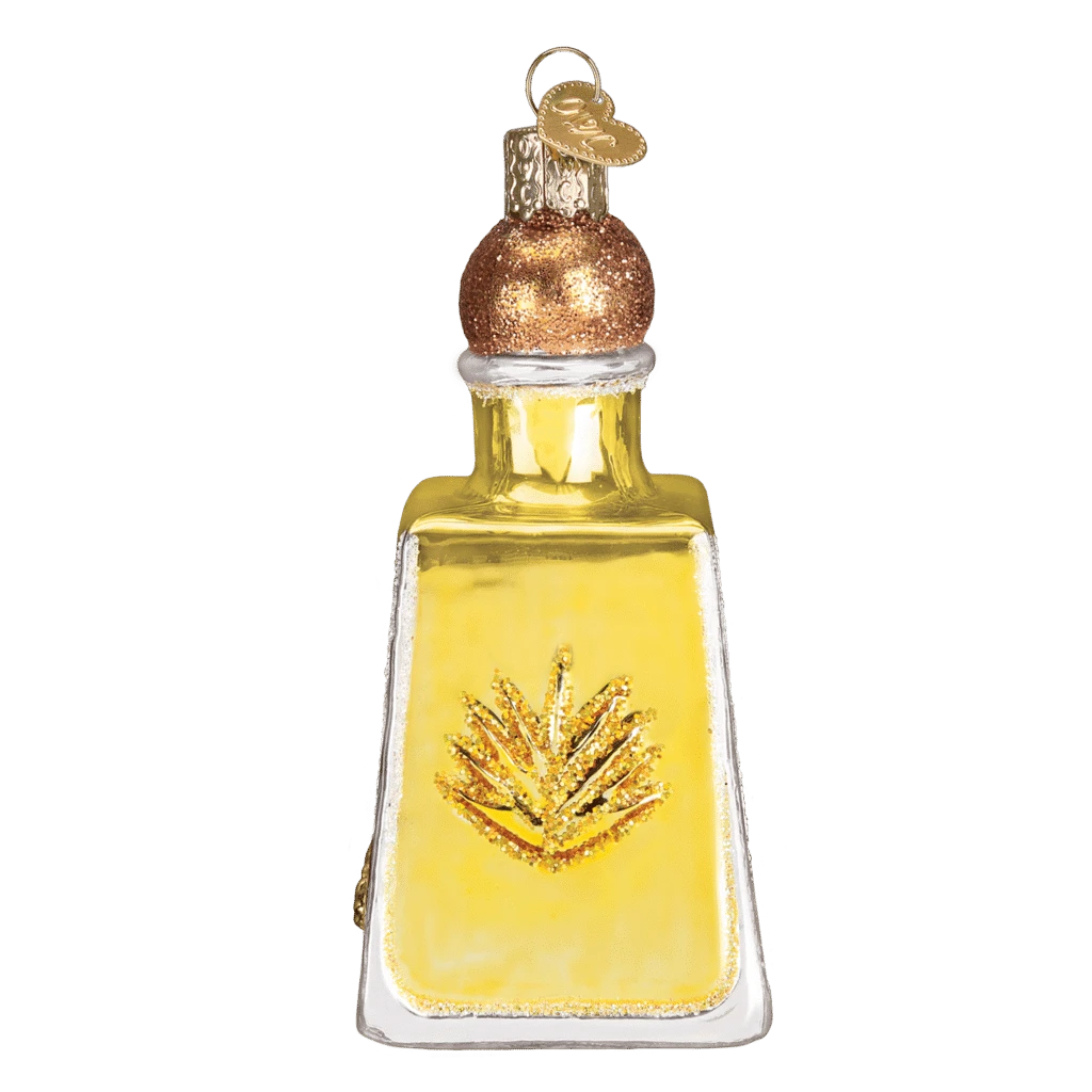 Old World Christmas Blown Glass Tequila Bottle Ornament 5 Old World Christmas Blown Glass Tequila Bottle Ornament - Image 3