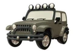 Jeep 4X4 Christmas Ornament Personalized -Glitter Shop image 38 3