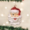 Old World Christmas Blown Glass Winking Santa Ornament -Glitter Shop image 380