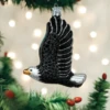 Old World Christmas Blown Glass Eagle In Flight Ornament 1 Old World Christmas Blown Glass Eagle In Flight Ornament -Glitter Shop image 381 1
