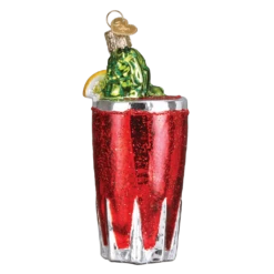 Old World Christmas Blown Glass Bloody Mary Ornament -Glitter Shop image 391