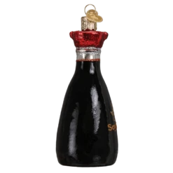 Old World Christmas Blown Glass Soy Sauce Ornament -Glitter Shop image 397