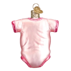 Baby Onesie Ornament Old World Christmas -Glitter Shop image 41