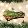 Old World Christmas Blown Glass Iguana Ornament -Glitter Shop image 42 3
