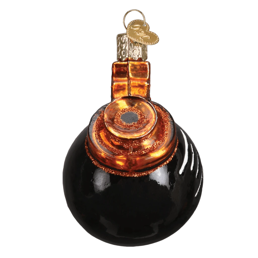 Old World Christmas Blown Glass Coffee Pot Ornament 5 Old World Christmas Blown Glass Coffee Pot Ornament - Image 3