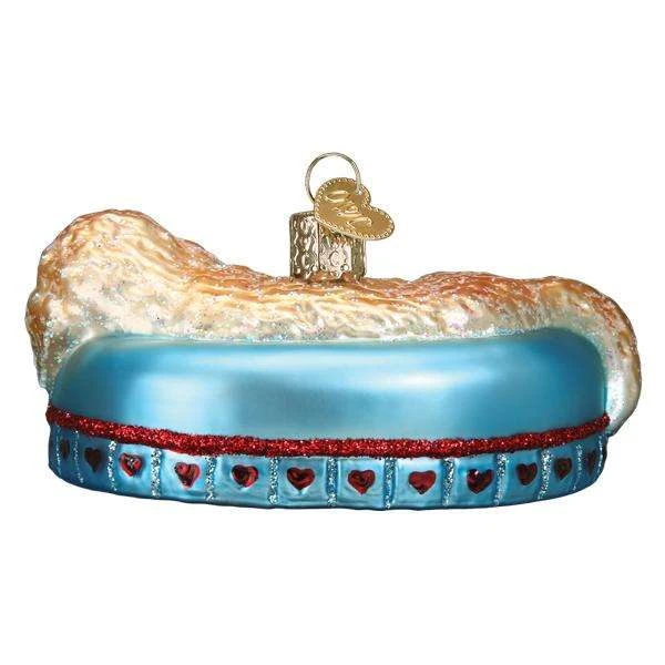 Sleepy Doodle Dog Ornament Old World Christmas 4 Sleepy Doodle Dog Ornament Old World Christmas - Image 2