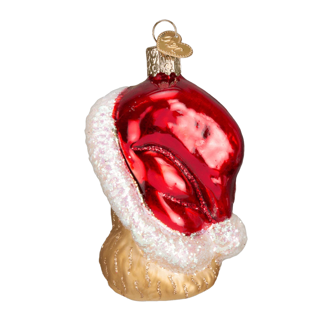 Santa's Kitten Ornament Old World Christmas 4 Santa's Kitten Ornament Old World Christmas - Image 2