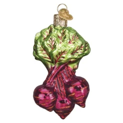 Old World Christmas Blown Glass Beets Ornament -Glitter Shop image 463
