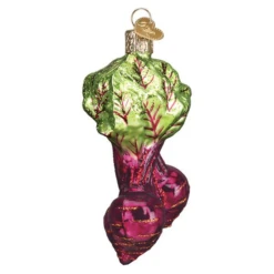 Old World Christmas Blown Glass Beets Ornament -Glitter Shop image 464