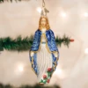 Virgin Mary Ornament Old World Christmas -Glitter Shop image 5 1